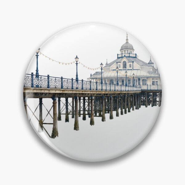 Item preview, Classic British Seaside Pier Coastal Architectural Art designed and sold by IRORA..