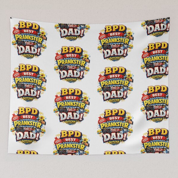 Item preview, Best Prankster Dad Sticker  designed and sold by BemzCorner.