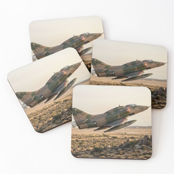 Item preview, A-4 Skyhawk Desert Low Pass designed and sold by Airpower Art.