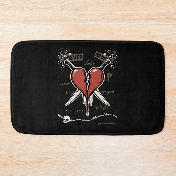 Item preview, Forever Broken Emo Gift for Heartbreak and Breakup Humor designed and sold by Say It With Ink.
