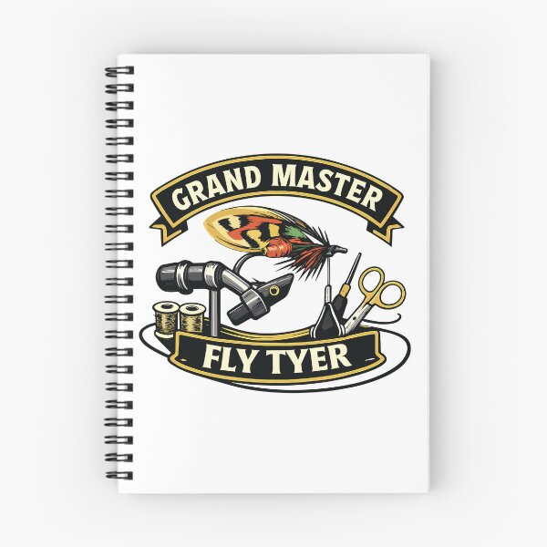 Item preview, Grand Master Fly Tyer fly tying logo. designed and sold by Art-Horizon.