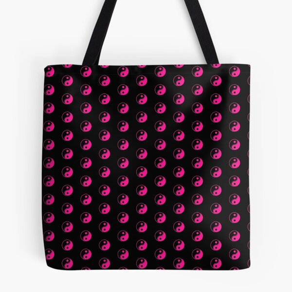 Item preview, Hot Pink Yin Yang Taoism Balance Symbol designed and sold by pattern-archive.