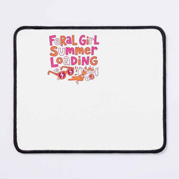 Item preview, Feral Girl Summer Loading - Feral Girl Summer designed and sold by BinAlgoPix.