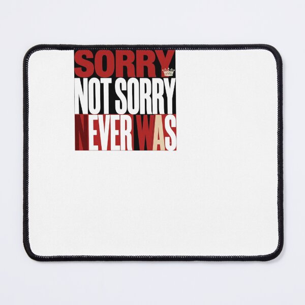 Item preview, Sorry Not Sorry Never Was - Villain Era designed and sold by BinAlgoPix.