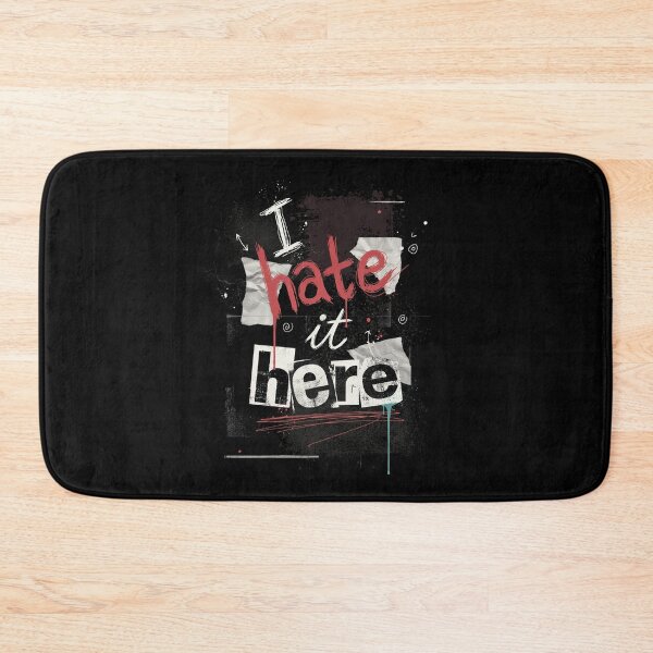 Item preview, I Hate It Here Emo Gift for Sarcastic Work Humor designed and sold by Say It With Ink.