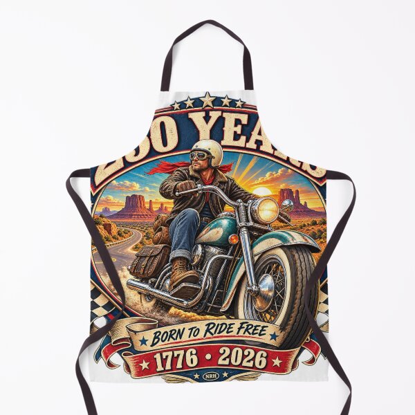 Item preview, 250 Years Route 66 Born To Ride Free designed and sold by Normandy Road Heritage™ - Vintage Garage Art.