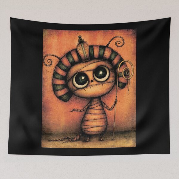 Item preview, Frankenstein's Monster and the Moon. Halloween. designed and sold by MagelliShop.
