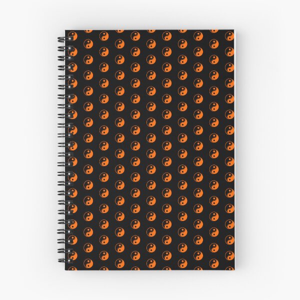 Item preview, Orange Yin Yang Taoism Balance Symbol designed and sold by pattern-archive.