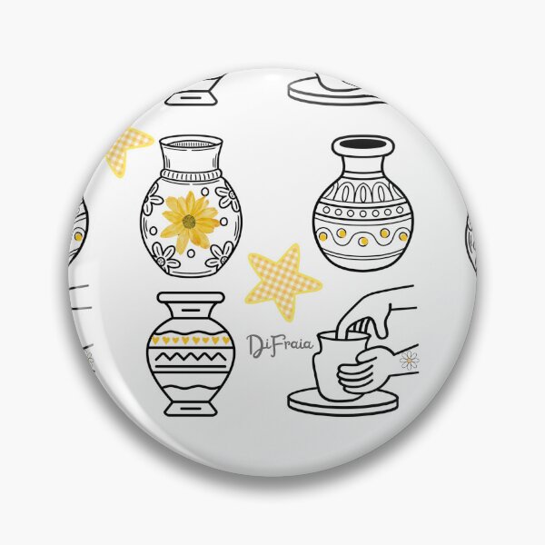 Item preview, Vasos e estrelas amarelas designed and sold by DiFraia Studio.