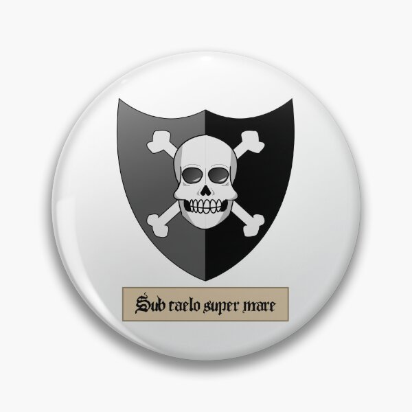 Item preview, Sub Caelo Super Mare - Pirate Crest designed and sold by RedDragonStudio.