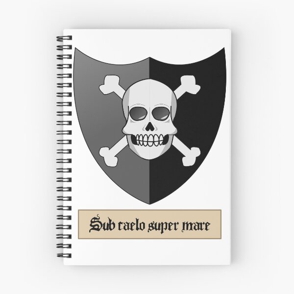 Item preview, Sub Caelo Super Mare - Pirate Crest designed and sold by RedDragonStudio.