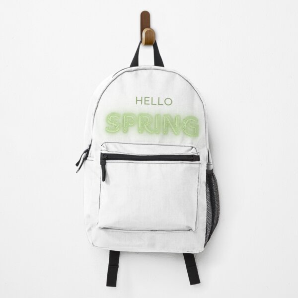Item preview, Cute Hello Spring Aesthetic Typography Art designed and sold by PastelPetalsCo.