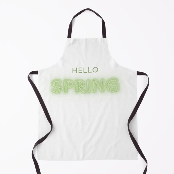 Item preview, Cute Hello Spring Aesthetic Typography Art designed and sold by PastelPetalsCo.