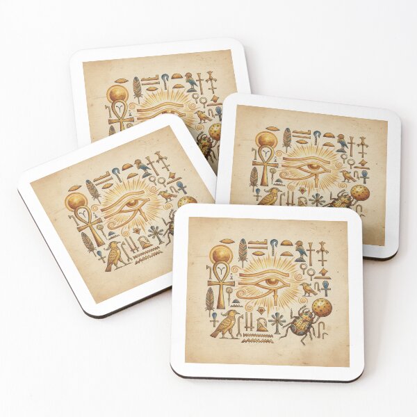 Item preview, Eye of Horus – Ancient Egyptian Symbols designed and sold by lailakhalaf.