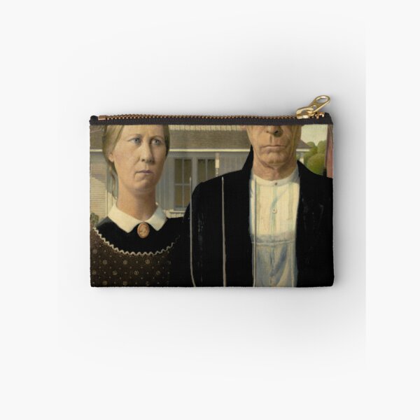 Item preview, American Gothic With Bunny Ears designed and sold by MRXSHOOP.