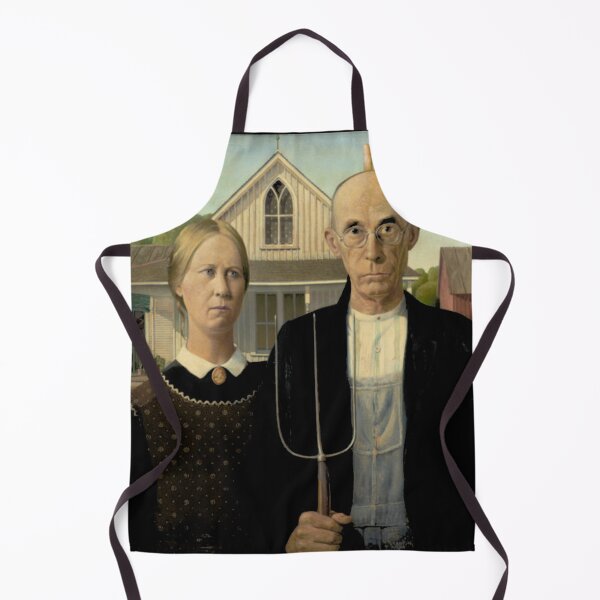 Item preview, American Gothic With Bunny Ears designed and sold by MRXSHOOP.