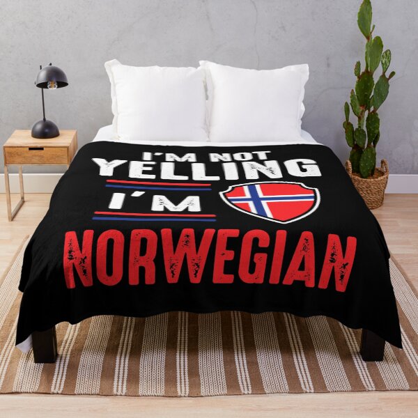 Item preview, I'm Not Yelling I'm Norwegian designed and sold by jonathsah.