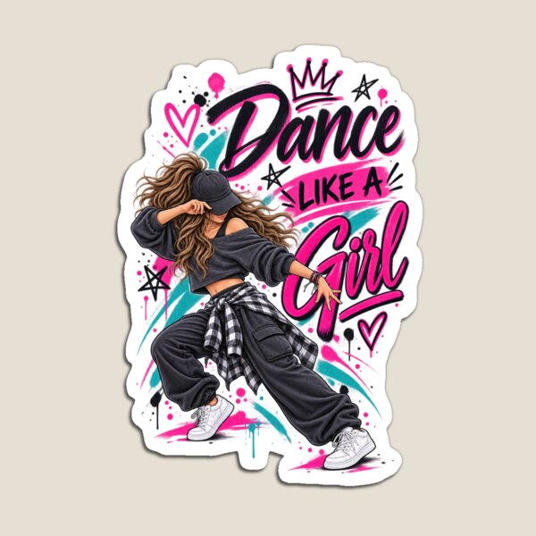 Item preview, Dance Like a Girl Hip Hop designed and sold by With-Odin.