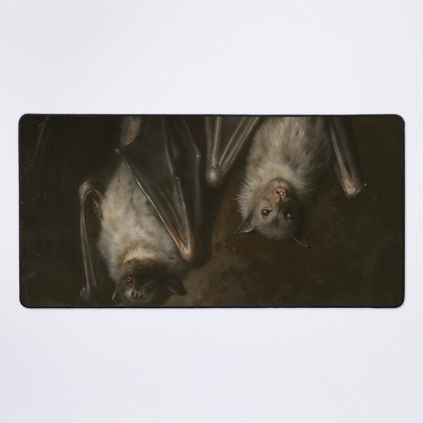 Item preview, Two Bats Among White Blossoms designed and sold by DarkHolyQueen.