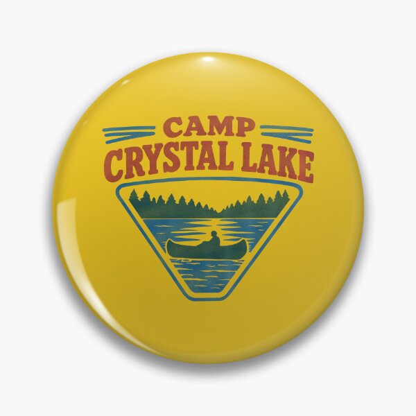 Artikelvorschau, Retro-Camping am Crystal Lake entworfen und verkauft von ChunkByChunk.