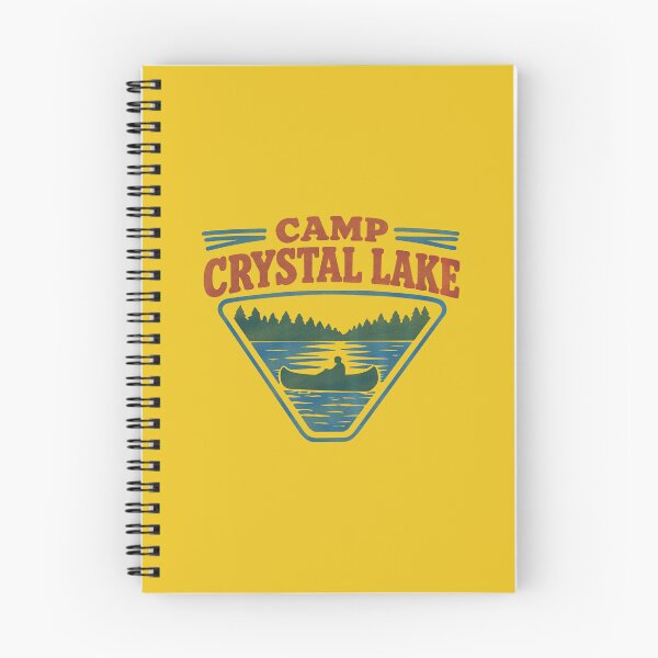 Item preview, Crystal Lake Retro Camping designed and sold by ChunkByChunk.