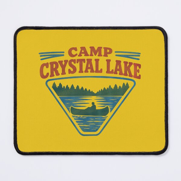 Item preview, Crystal Lake Retro Camping designed and sold by ChunkByChunk.