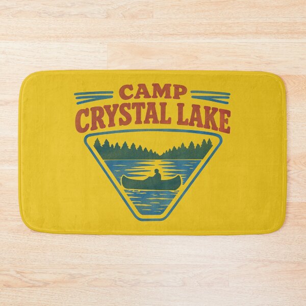 Item preview, Crystal Lake Retro Camping designed and sold by ChunkByChunk.