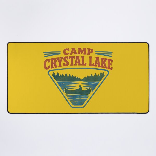 Item preview, Crystal Lake Retro Camping designed and sold by ChunkByChunk.