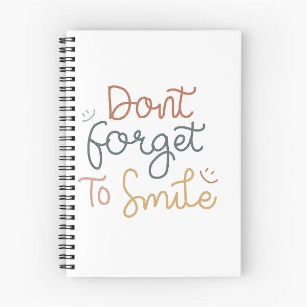 Item preview, Dont Forget To Smile Cute Typography Quote designed and sold by     Fatma Creates.