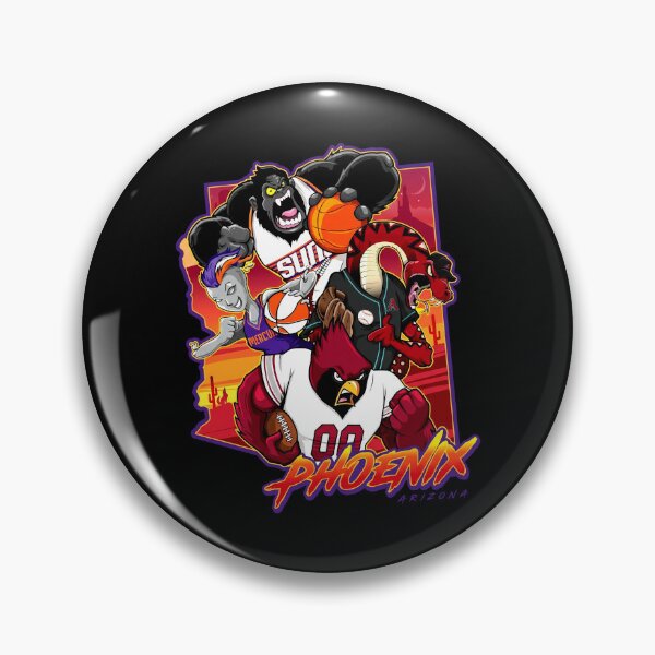 Item preview, Gorilla Mercury Rattler Cardinal Phoenix Suns Mercury Diamondbacks Cardinals designed and sold by jonathsah.