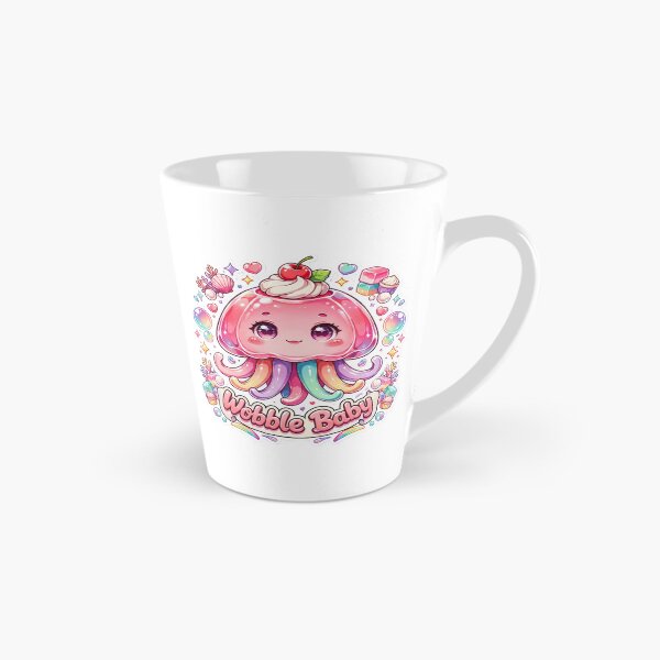 Item preview, Wobble Baby Kawaii Jellyfish T-Shirt – Cute Pastel Ocean Dessert Art Gift for Kawaii Lovers, Soft Girls & Jellyfish Fans designed and sold by GemBob Creations.