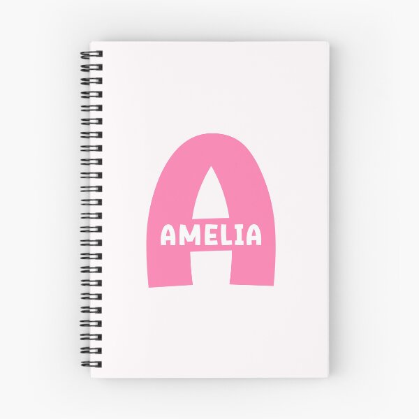 Item preview, Amelia Name Pink Alphabet Letter A designed and sold by Jeallan Designs.