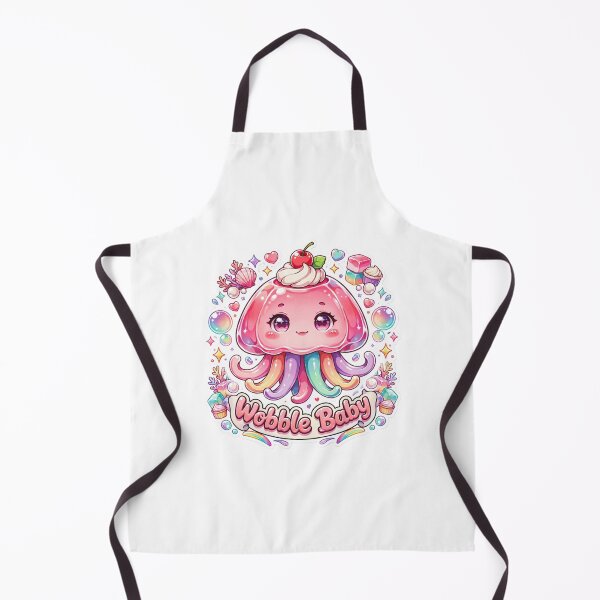 Item preview, Wobble Baby Kawaii Jellyfish T-Shirt – Cute Pastel Ocean Dessert Art Gift for Kawaii Lovers, Soft Girls & Jellyfish Fans designed and sold by GemBob Creations.