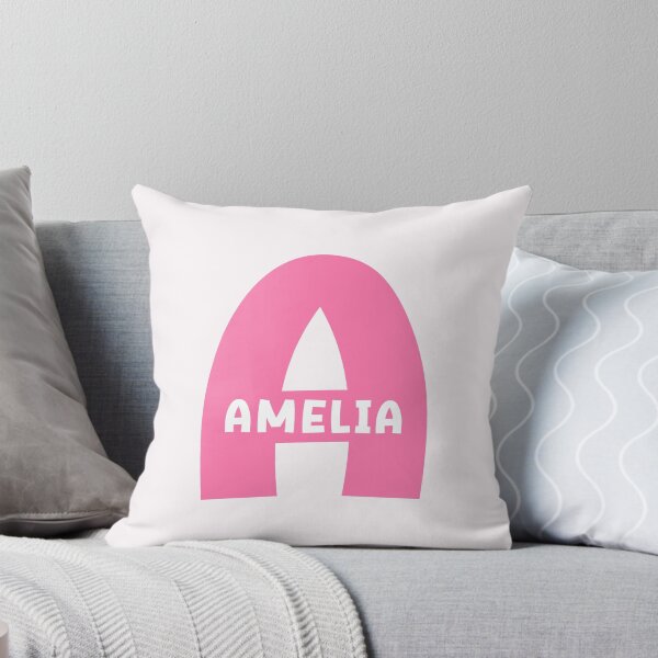 Item preview, Amelia Name Pink Alphabet Letter A designed and sold by Jeallan Designs.