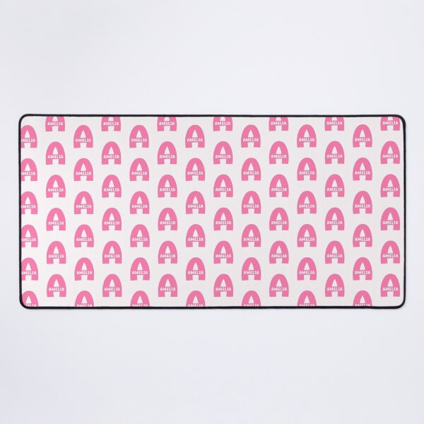 Item preview, Amelia Name Pink Alphabet Letter A designed and sold by Jeallan Designs.