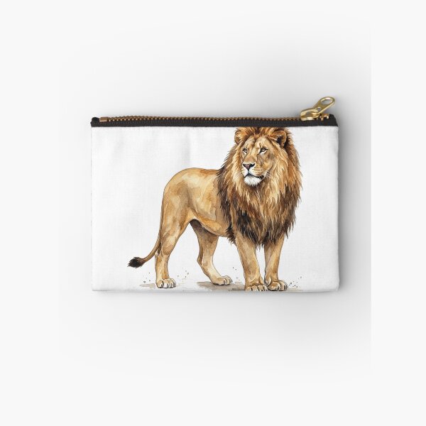 Item preview, water color lion sticker designed and sold by Stickers void.