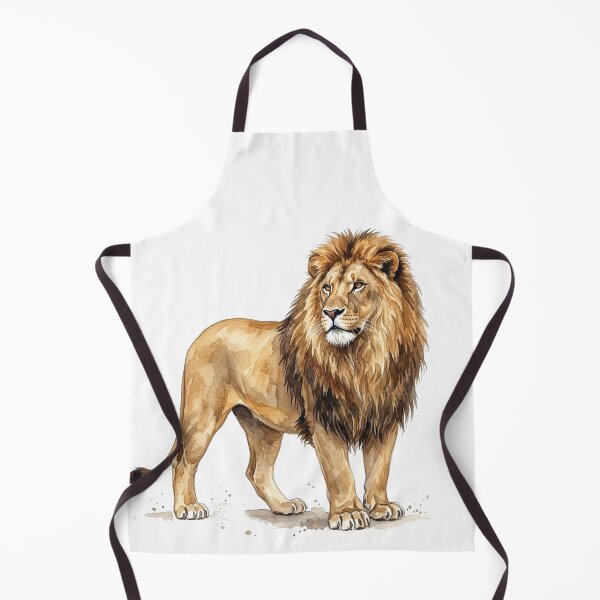 Item preview, water color lion sticker designed and sold by Stickers void.