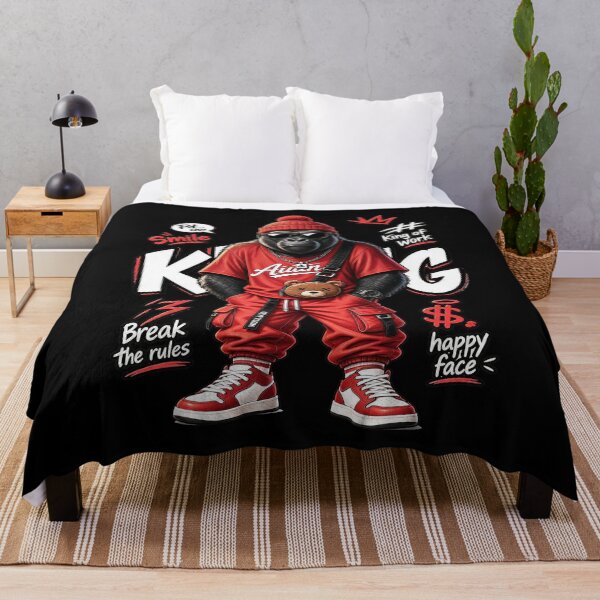 Item preview, Cool Gorilla Streetwear King – Funny Urban Gorilla Break the Rules designed and sold by limos.