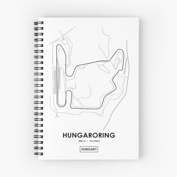 Item preview, Hungaroring - Mapa de rutas de Hungría designed and sold by andreanastasio.