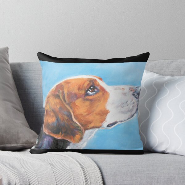 Item preview, Pintura artística de Foxhound americano designed and sold by JeffTheChicken.