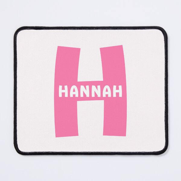 Item preview, Hannah Name Pink Alphabet Letter H designed and sold by Jeallan Designs.