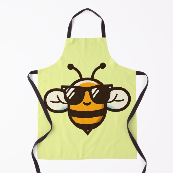 Item preview, Cool Bee With Sunglasses, Funny Cartoon designed and sold by gkhanco.