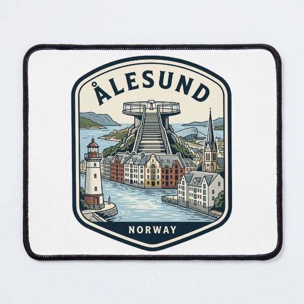 Item preview, Alesund Norway Fjord Coast Travel Souvenir designed and sold by k3rstman1.