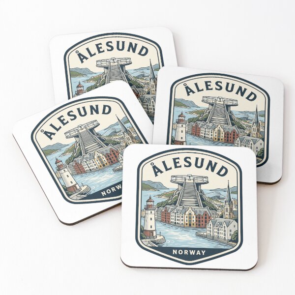 Item preview, Alesund Norway Fjord Coast Travel Souvenir designed and sold by k3rstman1.