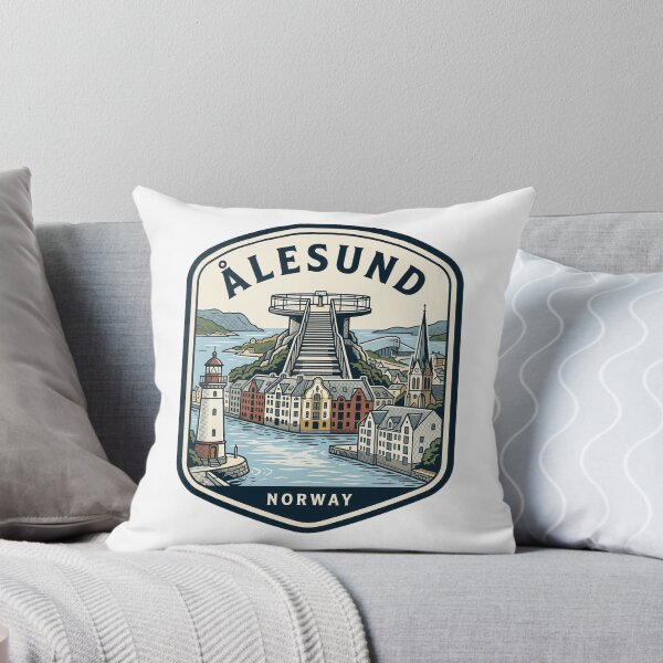 Item preview, Alesund Norway Fjord Coast Travel Souvenir designed and sold by k3rstman1.
