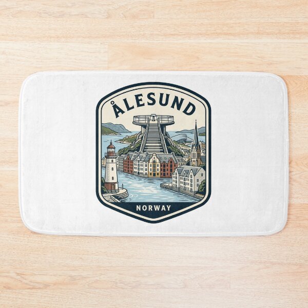Item preview, Alesund Norway Fjord Coast Travel Souvenir designed and sold by k3rstman1.