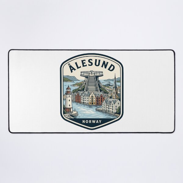 Item preview, Alesund Norway Fjord Coast Travel Souvenir designed and sold by k3rstman1.