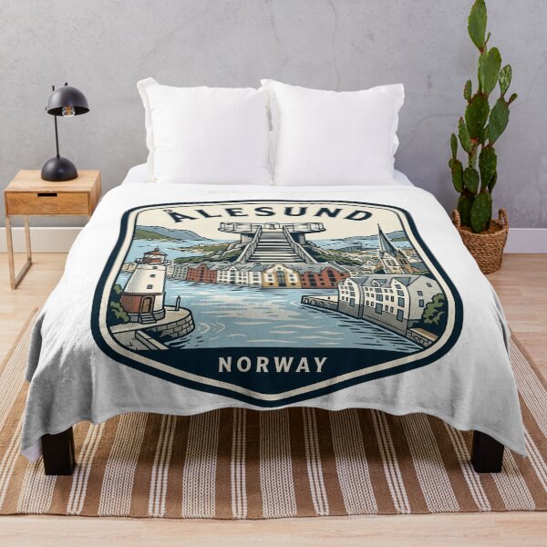 Item preview, Alesund Norway Fjord Coast Travel Souvenir designed and sold by k3rstman1.