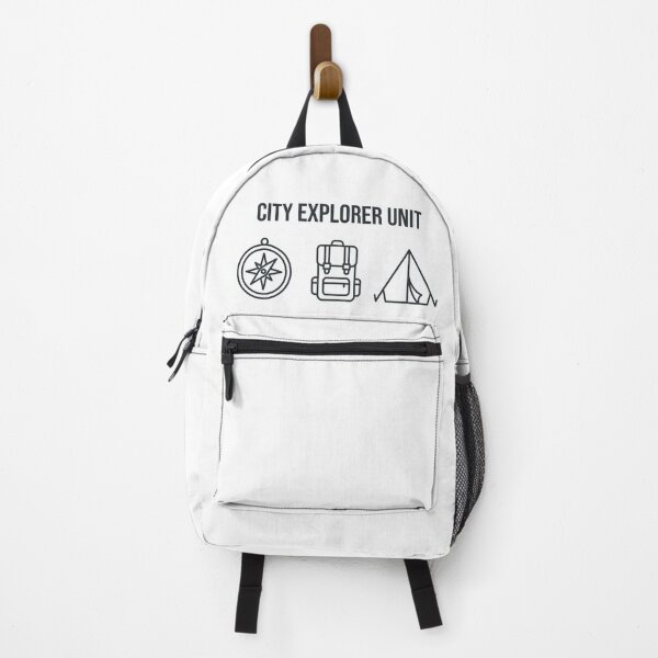 Item preview, Nirozima Urban Explorer Compass Backpack Tent Minimalist Hiking T shirt designed and sold by Nirozima.