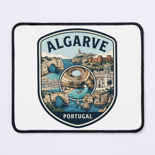 Item preview, Algarve Portugal Vintage Travel Badge designed and sold by k3rstman1.